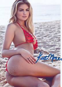 Kate Upton★直筆サイン写真★証明書COA◆7288