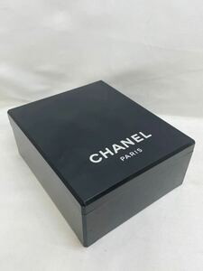 YT0719 CHANEL/シャネル メイクボックス コスメボックス 小物入れ ノベルティ 非売品レア ミラー付き