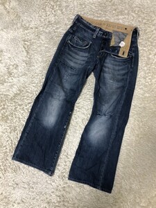 ◆G-STAR RAW ジースターロウ デニムパンツ ジーンズ ダメージ加工 フラップポケット　サイズ28