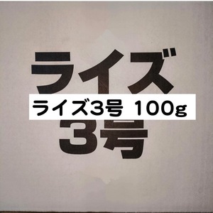 日清丸紅飼料 ライズ3号 100g メダカ 熱帯魚 金魚 グッピー ※送料無料※