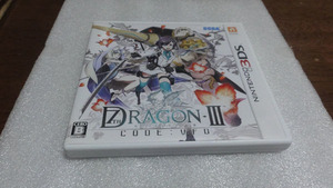 ●3DS セブンスドラゴンIII code:VFD 7th DRAGON 3 code VFD コード●