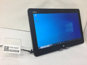 ジャンク/FUJITSU ARROWS Tab Q665/M FARQ07001/Core M-5Y10c 0.80GHz/128GB/4GB/11.6インチ/Windows10 Pro/高解像度/第5世代/AC欠品