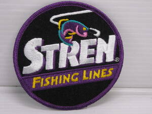 ストレーン　ワッペン　パッチ　STREN FISHING LINES　（２）