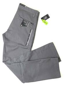 VOLCOM ボルコム A1131807CSR③ メンズ 32インチ チノパン モダンフィット ストレートパンツ Pants グレー色 ヴォルコム 新品即決 送料無料