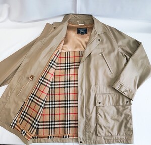 Burberrys ステンカラーコート L ノバチェック バーバリー Burberry バーバリーズ 1枚袖 一枚袖 ライナー付 ヴィンテージ コレクション(11