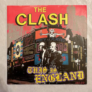 ■1985年 UK盤 オリジナル 新品 THE CLASH - This is England 7”EP A6122 CBS ザ・クラッシュ