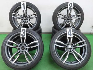 BMW 5シリーズ F10 F11 6シリーズ F12 等 4本 MAK 19インチ 8.5J +33 5H PCD120 スタッドレス コンチネンタル VikingContact 7 245/40R19