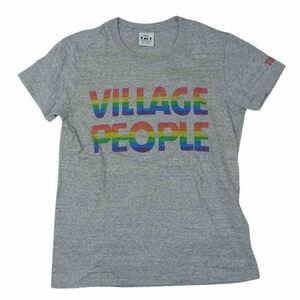 TMT ティーエムティー VILLAGE PEOPLE 半袖 Tシャツ グレー系 S【中古】