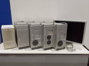 15005-05★Apple MacPro デスクトップパソコン A1289 A1186 Power mac G5 A1047 Cinema HD Display A1083 おまとめセット★