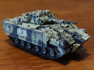 マイクロアーマー 第12弾 1/144 ウォーリア FV510 1/144 ウォーセスターシャー &シャーウッド森林連隊 IFOR ドラゴン 童友社