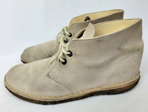 レア 00年 英国製 clarks DESERTBOOTS 50周年記念モデル US8 26cm ～26.5cm 程度 イングランド製 クラークス デザートブーツ / ワラビー