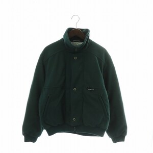 モンクレール MONCLER ダウンジャケット アウター ハイネック ジップアップ ロゴ 94-5 S 緑 グリーン /XZ ■GY35 メンズ