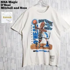 ミッチェルアンドネス NBA マジック シャキール・オニール Tシャツ 古着