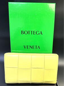 BOTTEGA VENETA★ボッテガべネタ★長財布★イエロー★箱付き