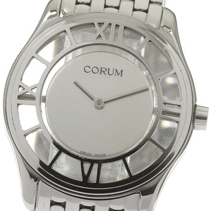 コルム CORUM 138.500.20 スケルトン クォーツ メンズ 良品 _837719