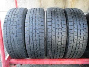 ★☆185/60R15 84Q ダンロップ WINTER MAXX WM02 スタッドレス 2020年製 4本 送料込 T32721012☆★インボイス領収書発行可能