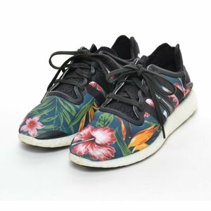 ◇192402 adidas アディダス ◆スニーカー ADIDAS Y-3 YOHJI BOOST FLORAL サイズ22.5cm レディース ブルー系 花柄