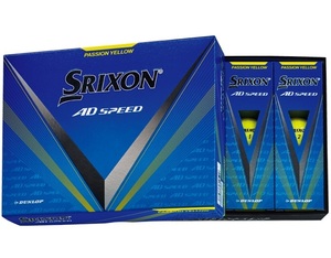 ダンロップ ボール SRIXON AD SPEED PASSION YELLOW(新品、未使用)(即納)