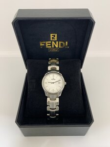 (OH2645)　☆美品☆　FENDI/フェンディ オロロジ デイト 210G/001-622　☆美品☆　シルバー文字盤　箱付き