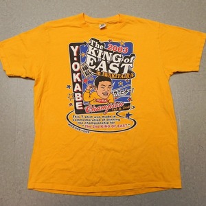 競輪 福島 いわき平 岡部 芳幸 べーやん 2003年 Tシャツ L★古着 USA製★h