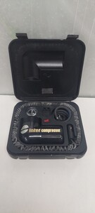 中古品 インターコンプレッサー ポータブルエアポンプ タイヤインフレーター 