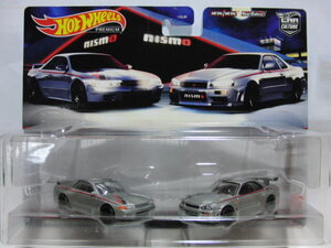 ホットウィール　カーカルチャー　２pack　「日産　スカイラインGT-R (BNR32)　＆　日産　スカイラインGT-R (BNR34)」 ニスモ　nismo