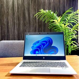 【良品】 Hp EliteBook 830 G6 2018年 8265U Core i5 1.60GHz 8GB SSD 256GB 13.3インチ フルHD 1920×1080 Office付 WEBカメラ Bluetooth