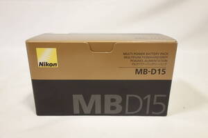 ☆未使用品☆ Nikon ニコン マルチパワーバッテリーパック MB-D15 純正