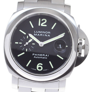 パネライ PANERAI PAM00299 ルミノールマリーナ スモールセコンド 自動巻き メンズ 良品 _821901