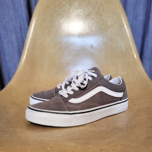 ★美品★VANS★バンズ★オールドスクール★OldSkool★23.5cm★スニーカー★Falcon/TrueWhite カラー★スケボー★ベージュ★