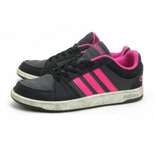 ◇【24.5cm】アディダス/adidas NEOHOOPS VS K スニーカー■キッズ&LADIES/33【中古】■