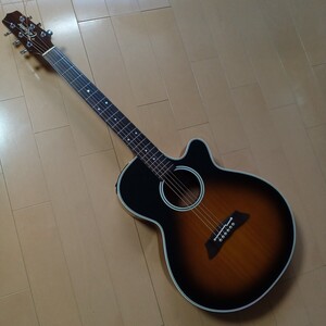 タカミネPT-106　Takamine ※訳あり※ジャンク ♪裏側ネック補修あり。裏側は気にならない方いかがでしょう♪神経質な方は入札不可