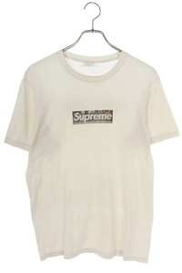 シュプリーム Tシャツ 21SS サイズ:S ミラノボックスロゴTシャツ 中古 SB01