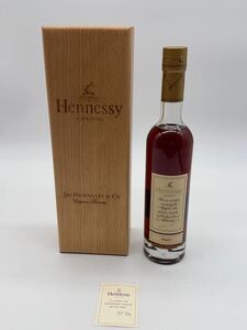 A008A Hennessy ヘネシー 1940 木箱 350ml 40% 未開栓 古酒 箱あり