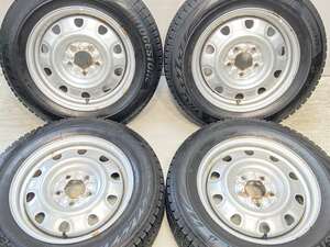 中古タイヤ スタッドレスタイヤ ホイールセット 4本セット 195/65R15 　 TOPY M62 15x6.0 114.3-5穴 ブリヂストン ブリザック VRX2