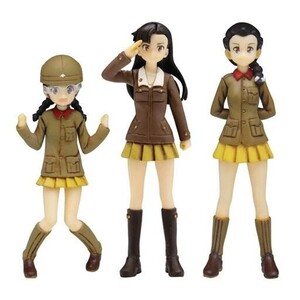 中古プラモデル 1/35 知波単学園 フィギュアセット 「ガールズ＆パンツァー 劇場版」 レジンキャストキッ