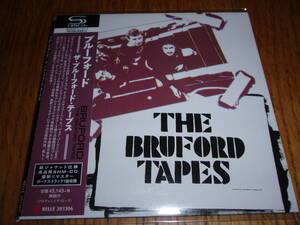 【紙ジャケ 高音質SHM-CD】 ブルーフォード / ザ・ブルーフォード・テープス / The Bruford Tapes / ブラッフォード