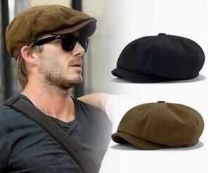 メンズ ベレー帽 キャスケット ビッグキャスケット キャップ コットン 八パネル 帽子 男女兼用 色サイズ選択