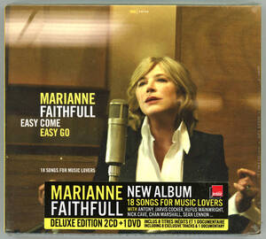 MARIANNE FAITHFULL : EASY COME EASY GO 豪華版2CD+DVD デジパック仕様(初回限定版)・未開封新品