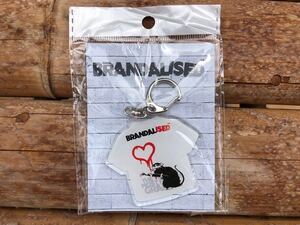 バンクシー Tシャツアクリル キーホルダー Banksy T-shirt type Acrylic key chain 未使用 BR-004D