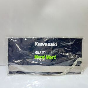 Kawasaki elf Vent Vert ナップサック エコバッグ　(管理番号：PLS6844)