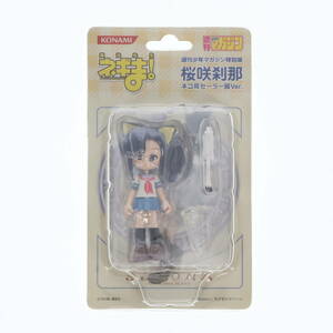 【中古】[FIG]FIGUMATE(フィギュメイト) 桜咲刹那(さくらざきせつな) ネコ耳セーラー服Ver. 週刊少年マガジン特別版 魔法先生ネギま! 完成