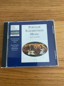 FOCUS - POPULAR ELIZABETHAN MUSIC AROUND 1600