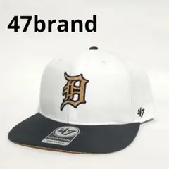 【‘47】MLB デトロイト タイガース ツートーン 平つば キャップ（新品）