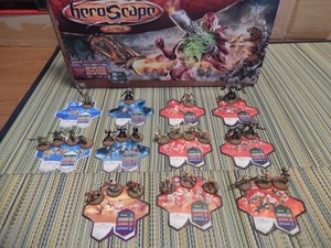 ★ヒーロースケープ　Hero Scape　ミニチュア＆カードのみ　２６体セット