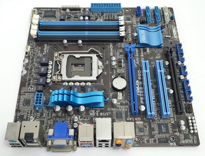 【中古】ASUS製 MicroATXマザーボード P8Z68-M PRO LGA1155 [管理:1050004664]