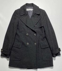 【USA:4】SEE BY CHLOE Distributed by sinv Wool Coat シーバイクロエ ウール コート Pコート (MOD.L.J12500) Y1159