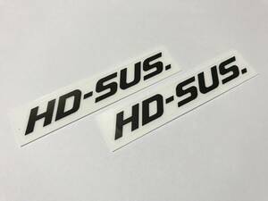 ★Gダッシュ AF23 フロントフォークステッカー　HD-SUS 2枚組　新品★