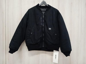 【タグあり】WTAPS ダブルタップス 23AW 232WVDT-JKM05 ジャンパー ブルゾン ジャケット ブラック SIZE:2 リバーシブル