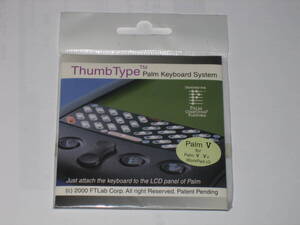 送料 110円　ThumbType for Palm V Vx WorkPad c3 キーボード Thumb Type